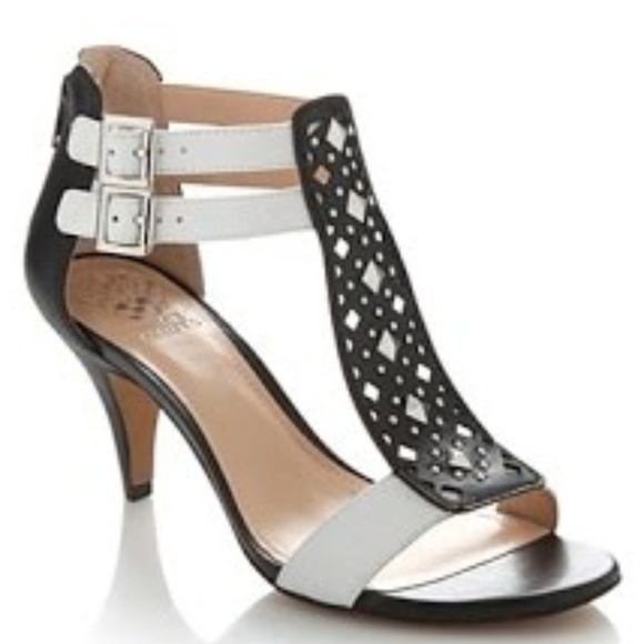 Vince Camuto Shoes - Vince Camuto Matlynn Studded T-Strap Heels NEW
